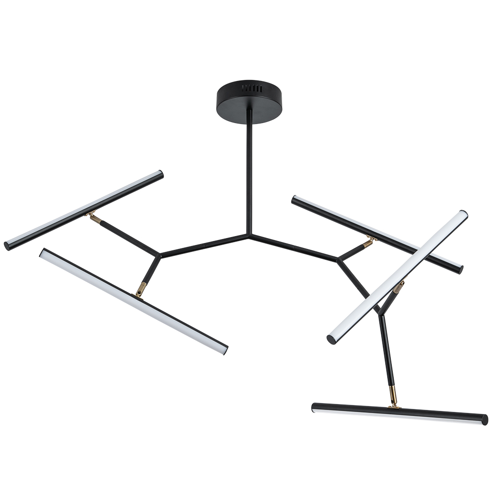 Люстры на штанге Arte lamp ZULU A2170PL-49BK