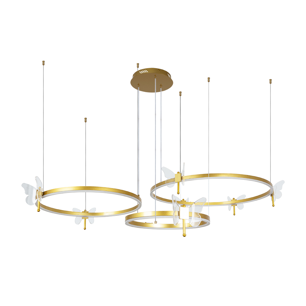Подвесная Люстры Arte Lamp DARCY A2187LM-3GO