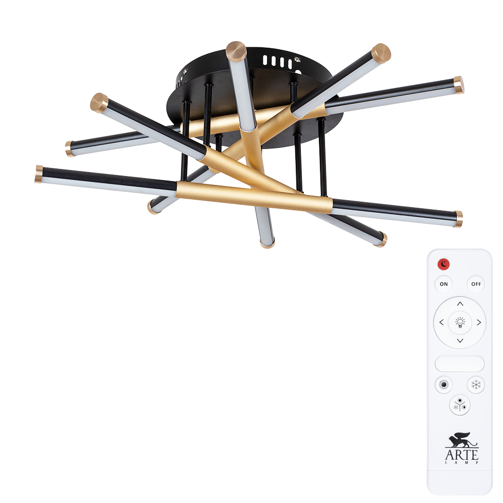 Потолочная Люстры Arte Lamp FERNANDO A2199PL-5BK
