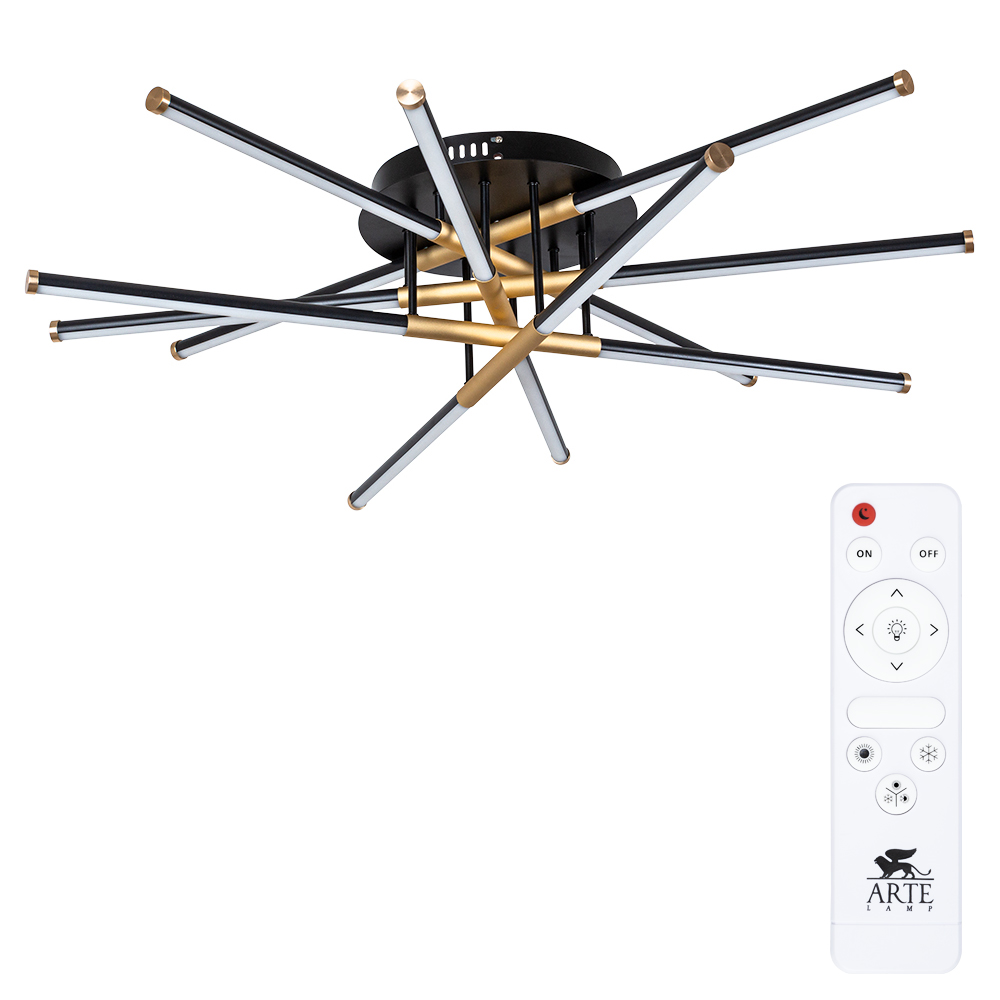 Потолочная Люстры Arte Lamp FERNANDO A2199PL-6BK