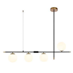 Люстры на штанге Arte Lamp ARKAB A2225SP-4BK