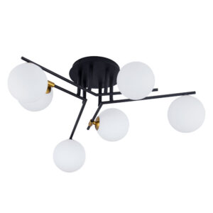 Потолочная Люстры Arte Lamp GEMINI A2243PL-6BK