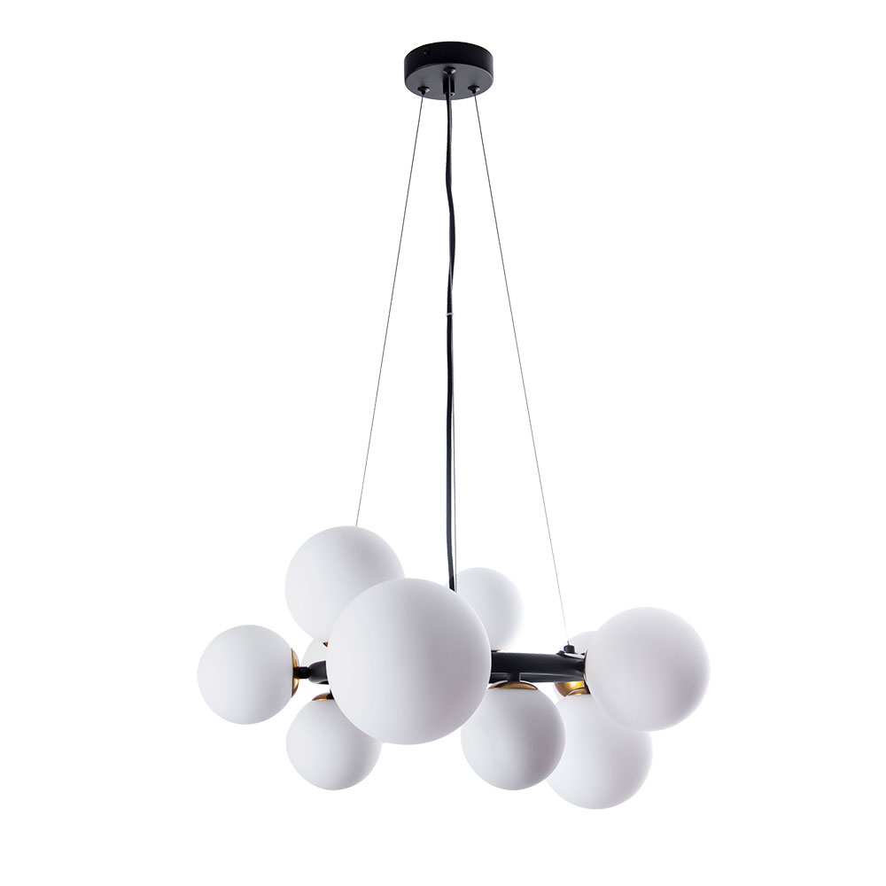 Подвесная Люстры Arte Lamp GEMINI A2243SP-10BK