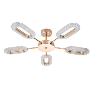 Потолочная Люстры ARTE LAMP OVALE A2489PL-5GO
