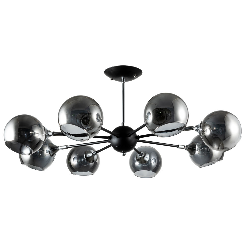 Потолочная Люстры Arte Lamp LAGOS A2708PL-8BK