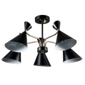 Потолочная Люстры Arte Lamp WELLINGTON A2711PL-5BK