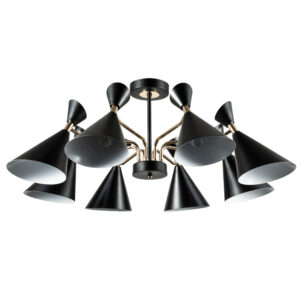 Потолочная Люстры Arte Lamp WELLINGTON A2711PL-8BK