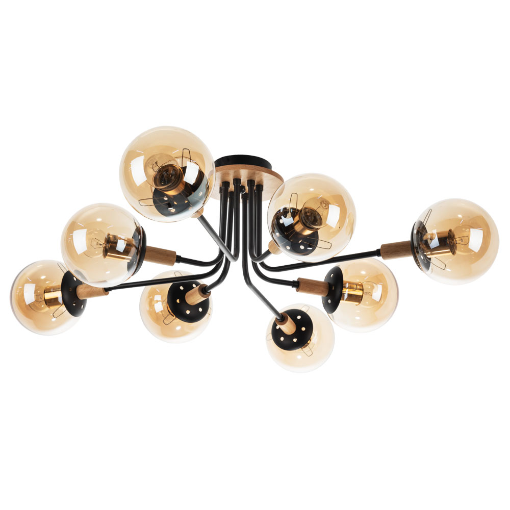 Потолочная Люстры Arte Lamp OXFORD A2716PL-8BK