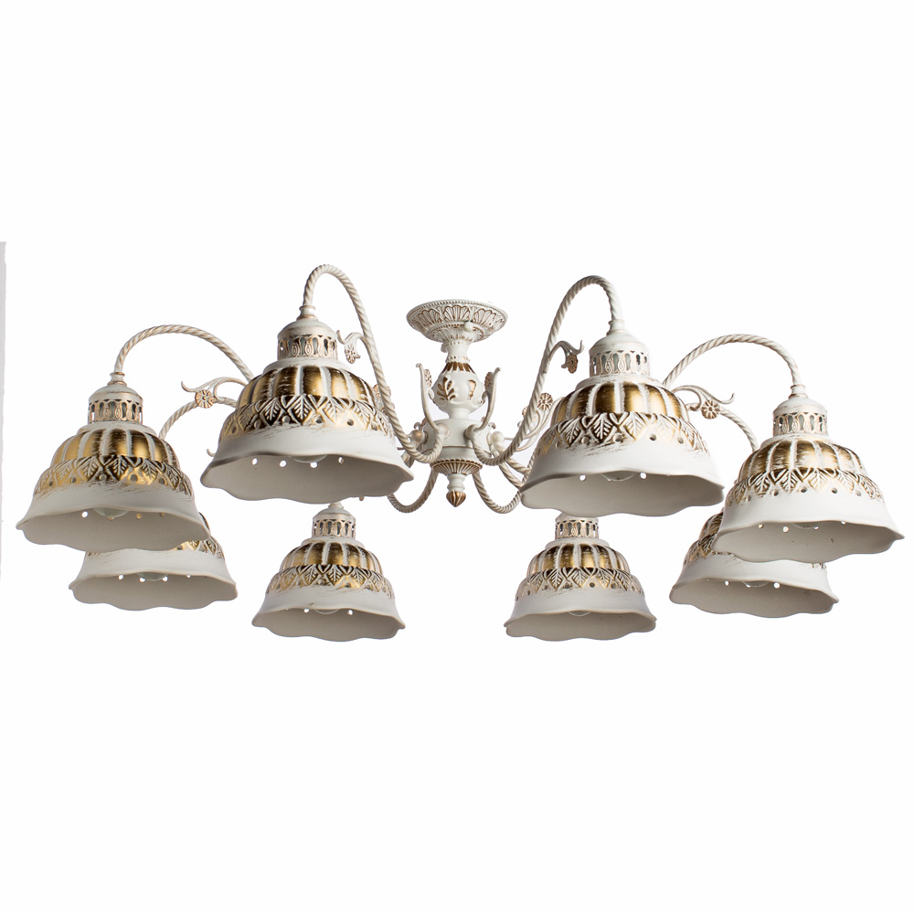 Потолочная Люстры Arte Lamp CHIESA A2814PL-8WG