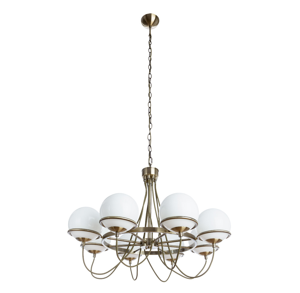 Подвесная Люстры Arte Lamp BERGAMO A2990LM-8AB