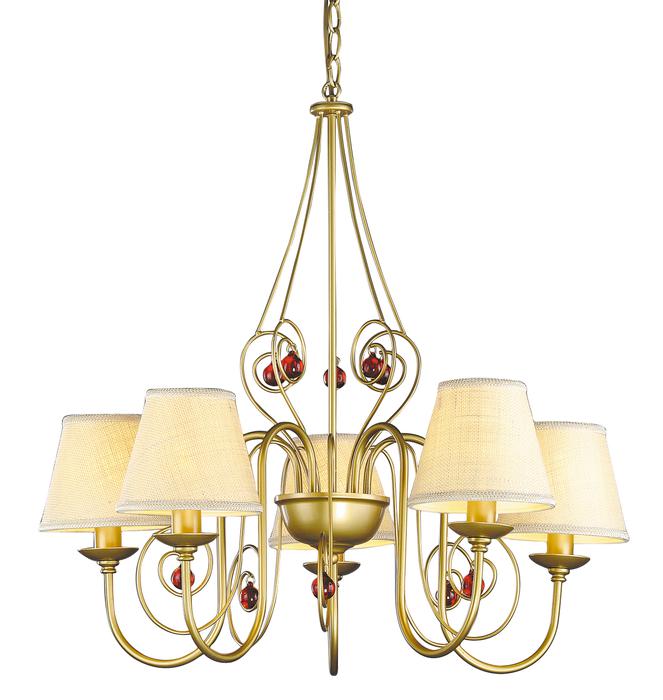 Подвесная Люстры Arte Lamp NEAPOLITAN A3007LM-5BZ