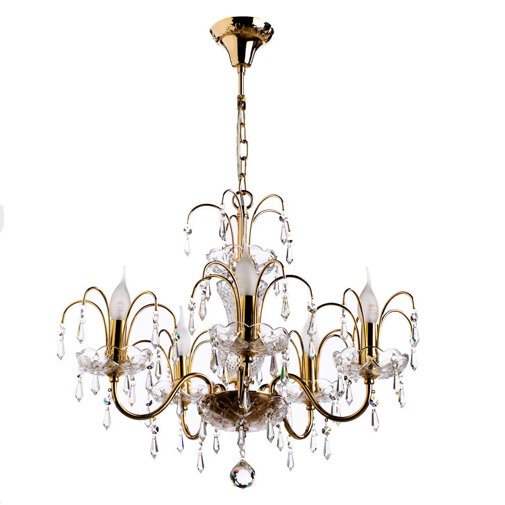 Подвесная Люстры Arte Lamp SPARKLES A3054LM-5GO