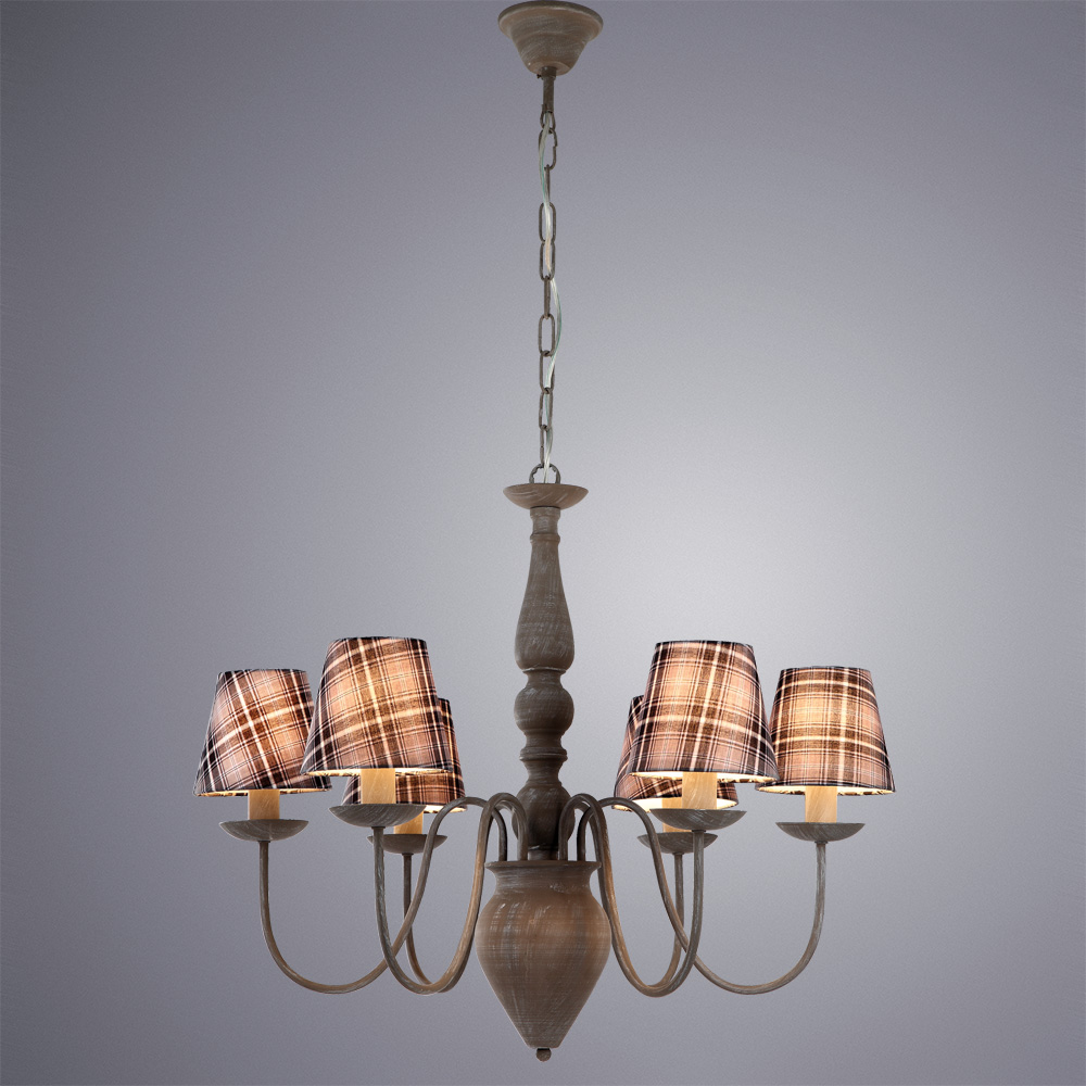 Подвесная Люстры Arte Lamp SCOTCH A3090LM-6GY