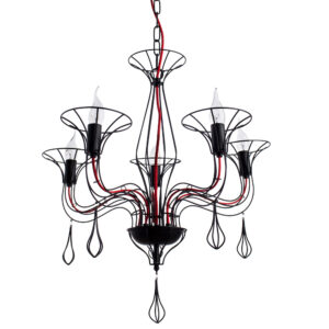 Подвесная Люстры Arte Lamp ARTEFACT A3225LM-5BK