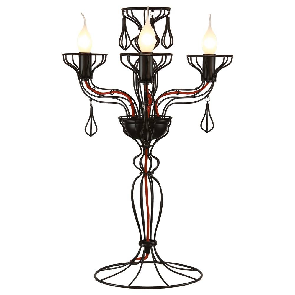 Декоративныая настольная лампа Arte Lamp ARTEFACT A3225LT-3BK