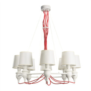 Подвесная Люстры Arte Lamp SERGIO A3325LM-8WH
