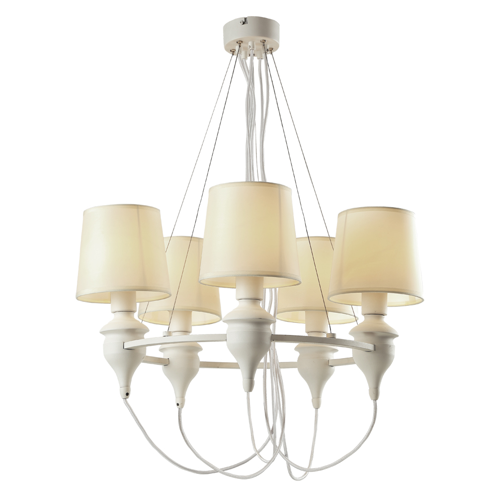 Подвесная Люстры Arte Lamp SERGIO A3326LM-5WH