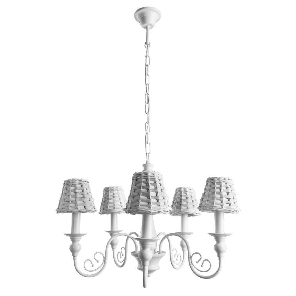 Подвесная Люстры Arte Lamp VILLAGGIO A3400LM-5WH