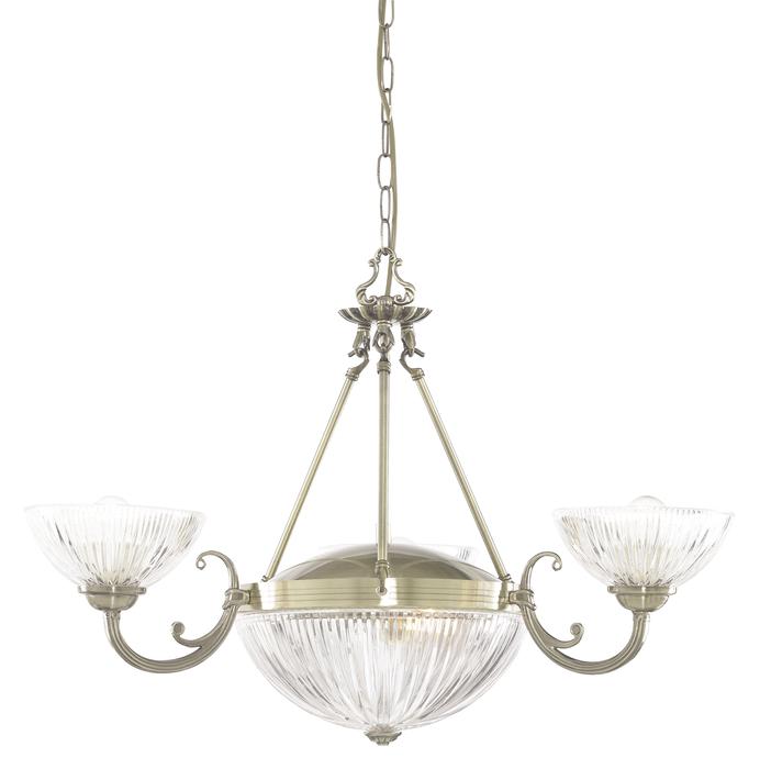 Подвесная Люстры Arte Lamp WINDSOR WHITE A3778LM-3-2AB