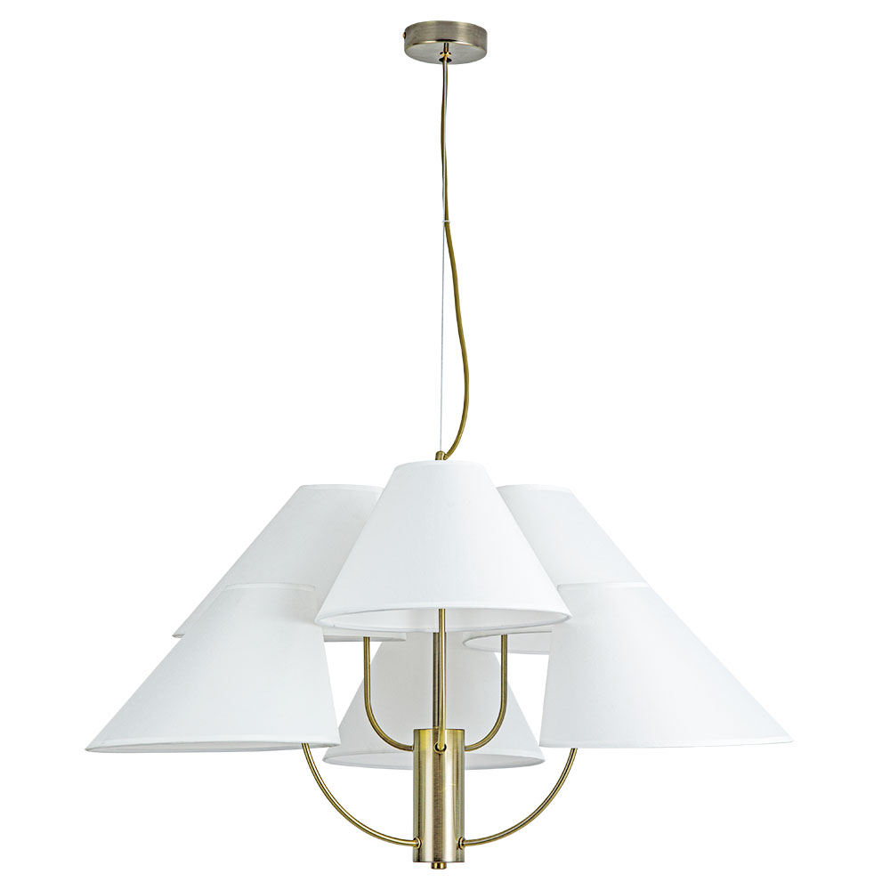 Подвесная Люстры Arte Lamp RONDO A4086LM-6AB