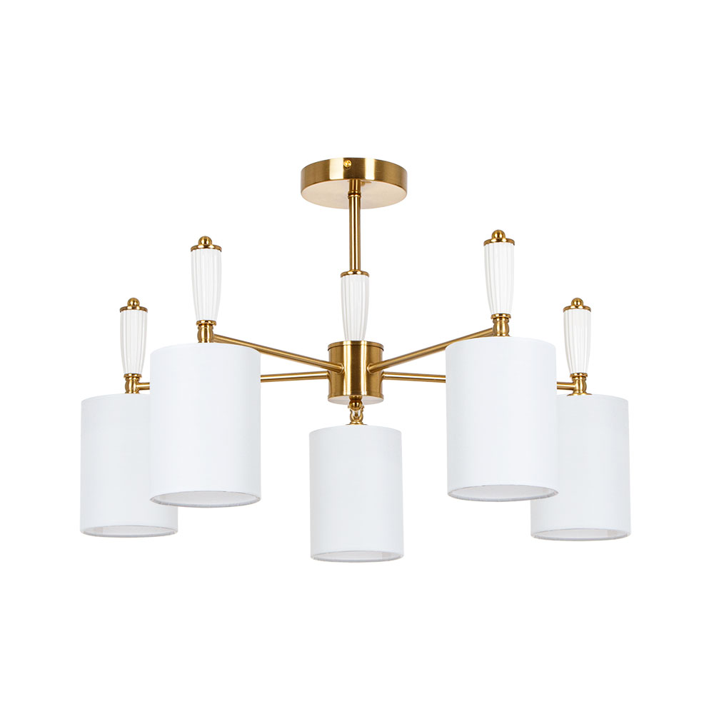 Люстры на штанге Arte Lamp WAVERLEY A4102PL-5PB