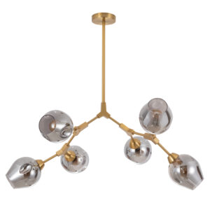 Люстры на штанге Arte Lamp YUKA A4103SP-6PB