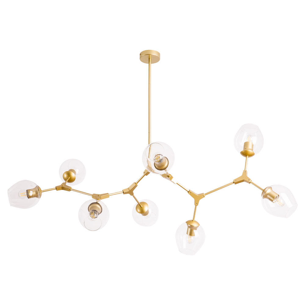 Люстры на штанге Arte Lamp YUKA A4103SP-8GO
