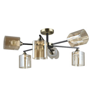 Потолочная Люстры Arte Lamp MERCI A4185PL-6BK