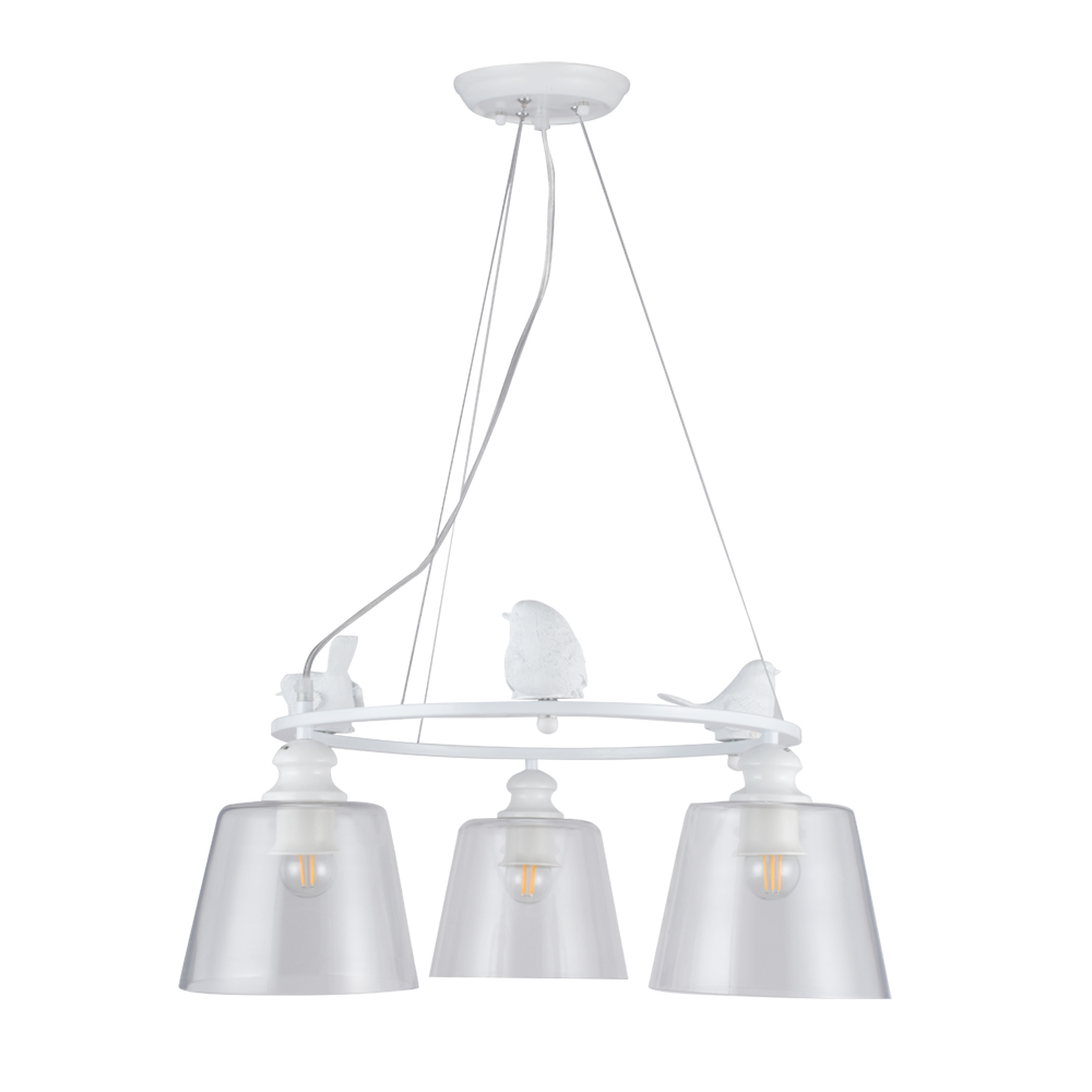 Подвесная Люстры Arte Lamp PASSERO A4289LM-3WH