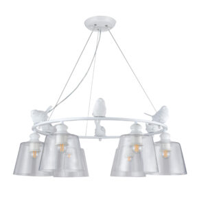 Подвесная Люстры Arte Lamp PASSERO A4289LM-6WH
