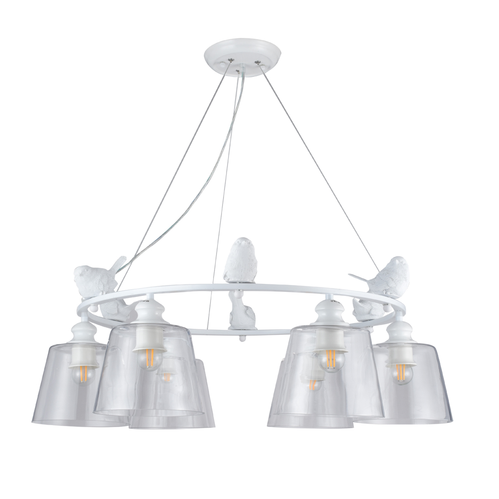 Подвесная Люстры Arte Lamp PASSERO A4289LM-6WH