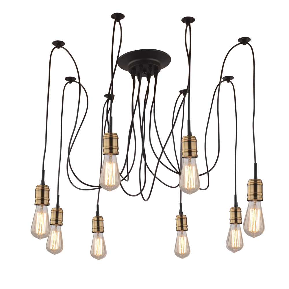 Подвесная Люстры Arte Lamp MAZZETTO A4290SP-7BK