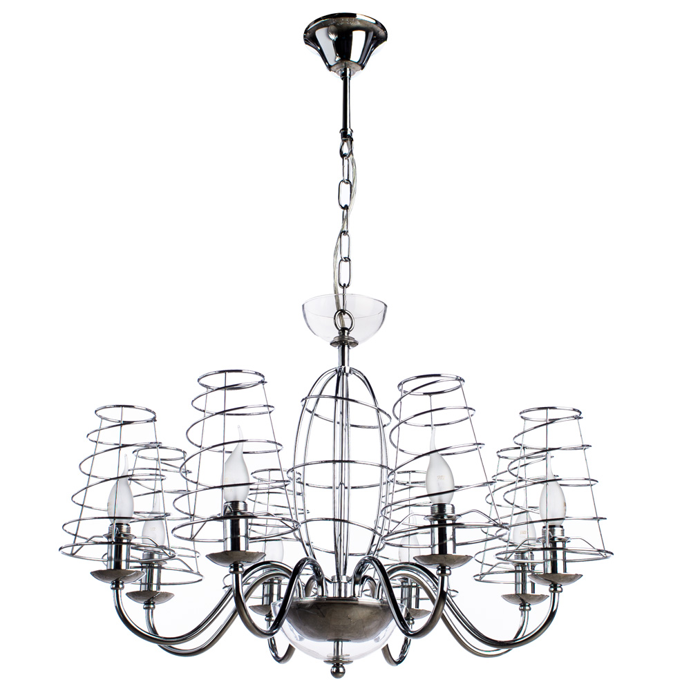 Подвесная Люстры Arte Lamp CAGE A4320LM-8CC