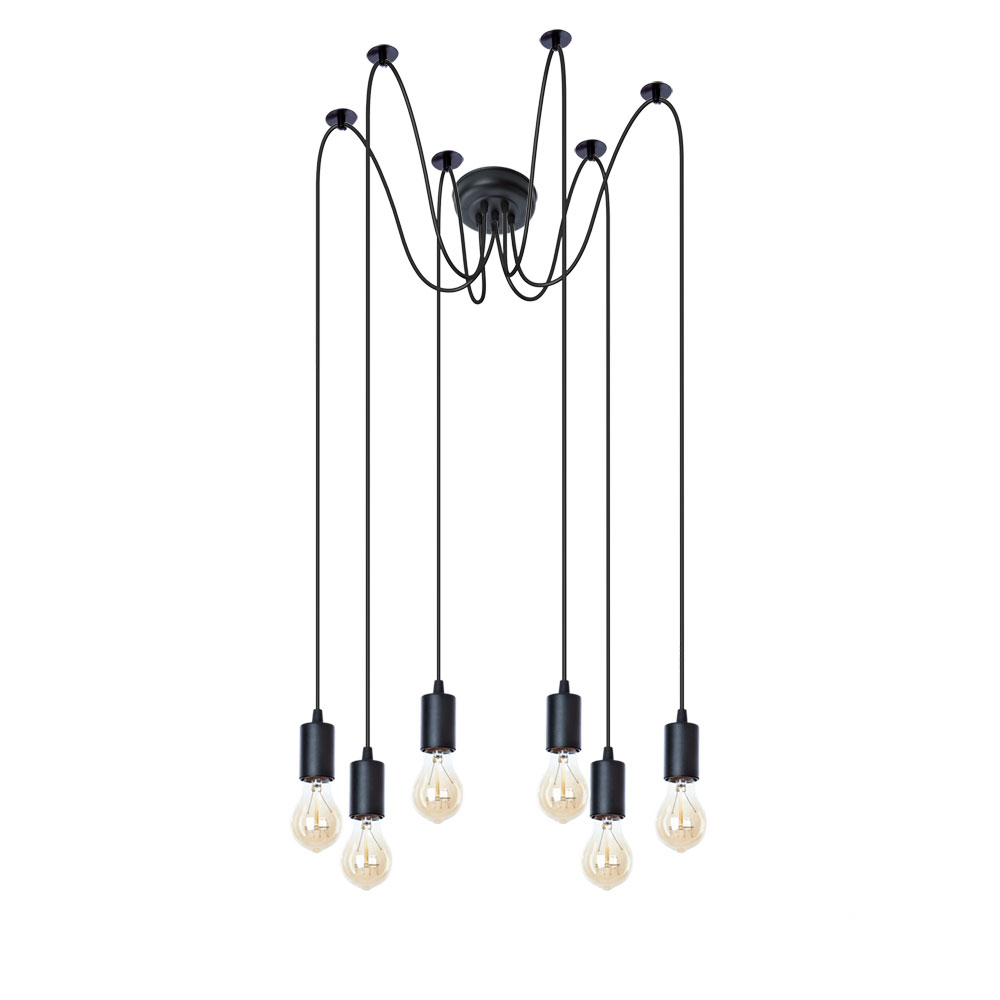 Подвесная Люстры Arte Lamp BENDER A4322SP-6BK