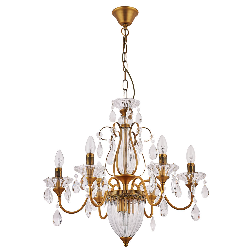 Подвесная Люстры Arte Lamp SCHELENBERG A4410LM-6-2SR