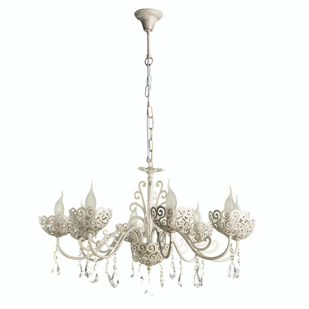 Подвесная Люстры Arte Lamp FLEECE A4554LM-8WG