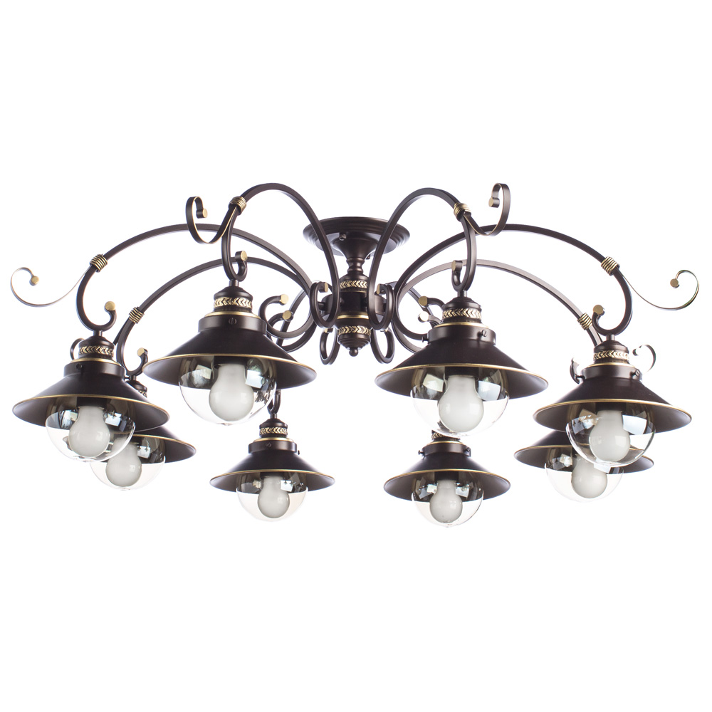 Потолочная Люстры Arte Lamp GRAZIOSO A4577PL-8CK