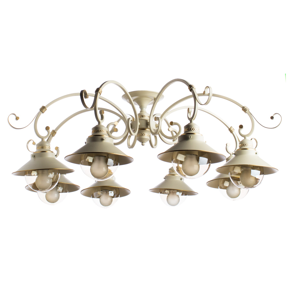 Потолочная Люстры Arte Lamp GRAZIOSO A4577PL-8WG