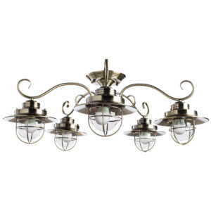 Потолочная Люстры Arte Lamp LANTERNA A4579PL-5AB