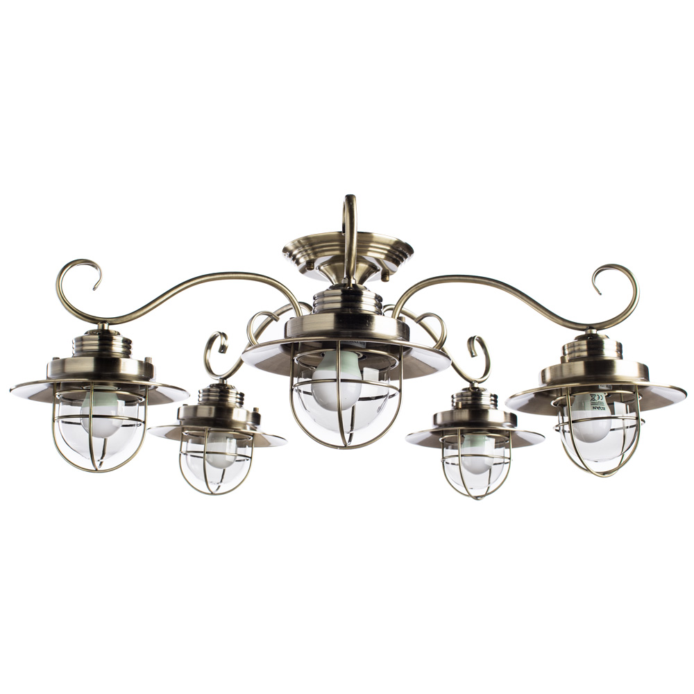 Потолочная Люстры Arte Lamp LANTERNA A4579PL-5AB