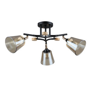 Потолочная Люстры Arte Lamp GLASSY A5078PL-3BK