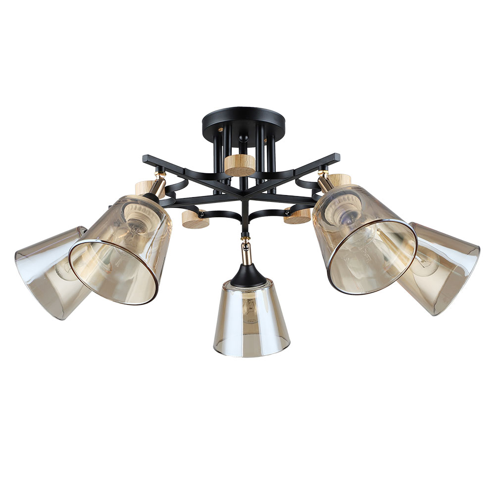 Потолочная Люстры Arte Lamp GLASSY A5078PL-5BK