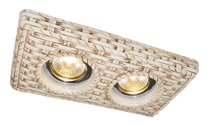 Точечный встраиваемый светильник Arte Lamp PEZZI A5207PL-2WC