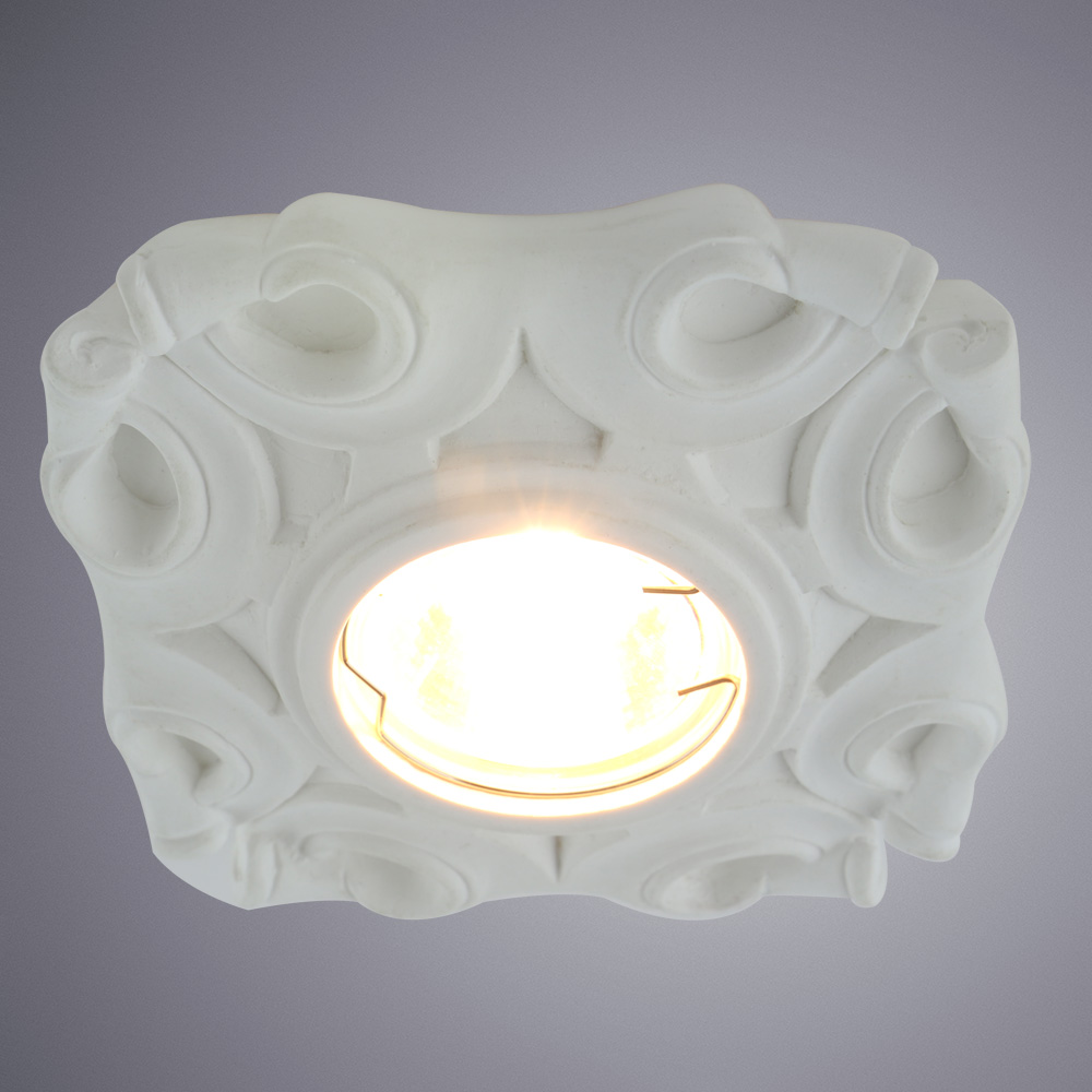Точечный встраиваемый светильник Arte Lamp CRATERE A5305PL-1WH