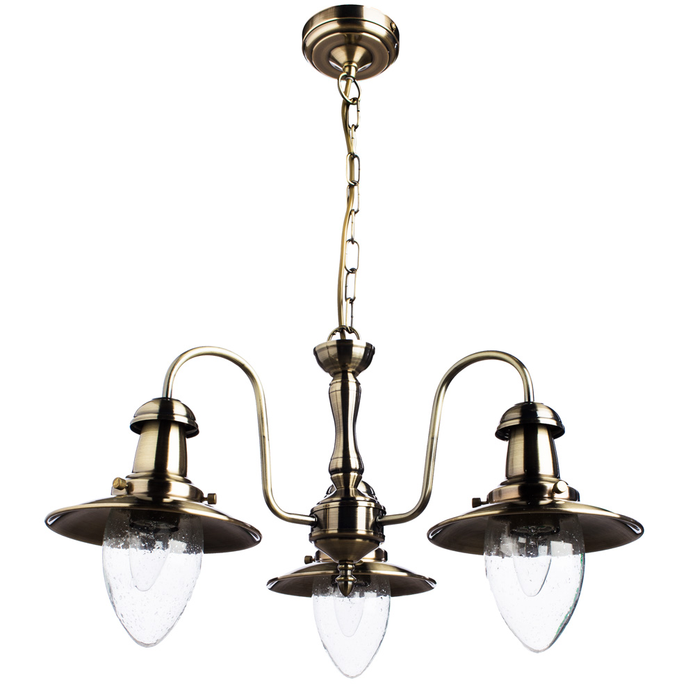 Подвесная Люстры Arte Lamp FISHERMAN A5518LM-3AB