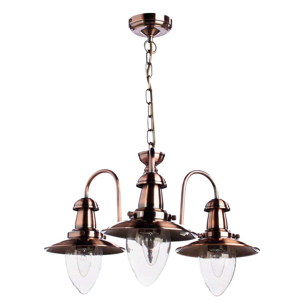 Подвесная Люстры Arte Lamp FISHERMAN A5518LM-3RB
