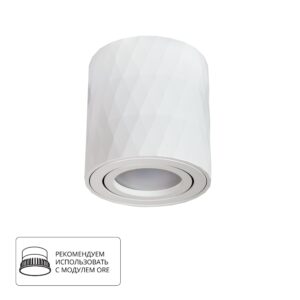 Точечный накладной светильник Arte Lamp FANG A5559PL-1WH