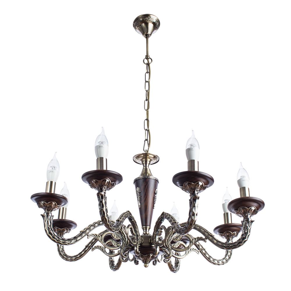 Подвесная Люстры Arte Lamp VERDI A5603LM-8AB