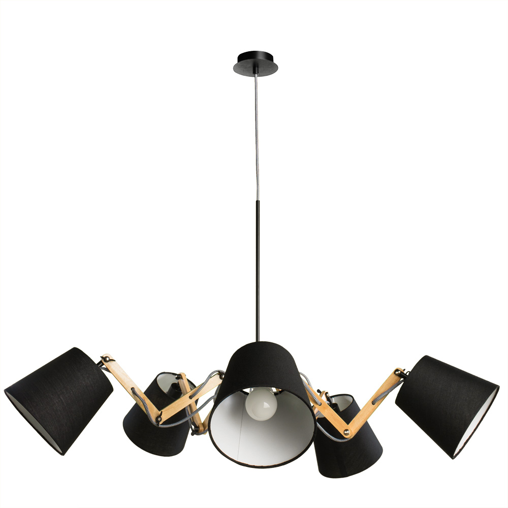 Подвесная Люстры Arte Lamp PINOCCHIO A5700LM-5BK