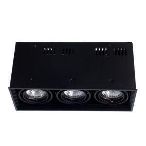 Точечный накладной светильник Arte Lamp CARDANI PICCOLO A5942PL-3BK
